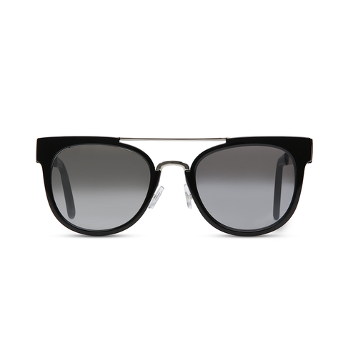 Nihilism Gloss Black Sunglasses at LVBT