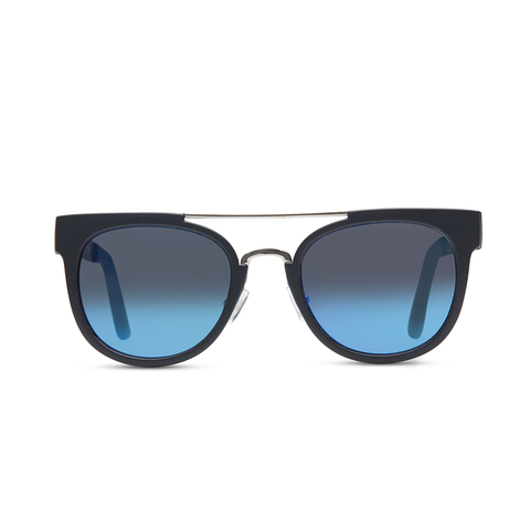 Nihilism Matte Rubber Grey Sunglasses at LVBT