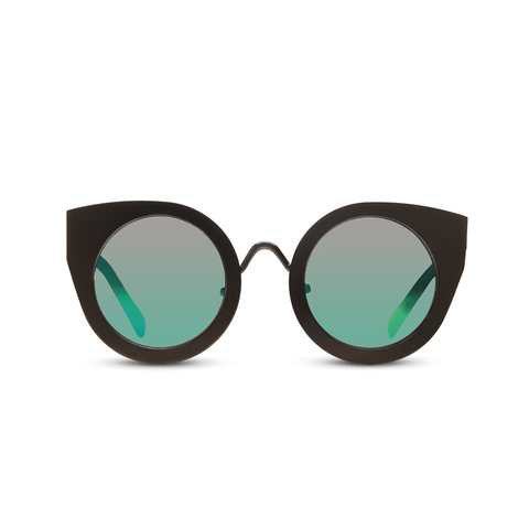 Paradise City Matte Gun Metal Grey Sunglasses at LVBT