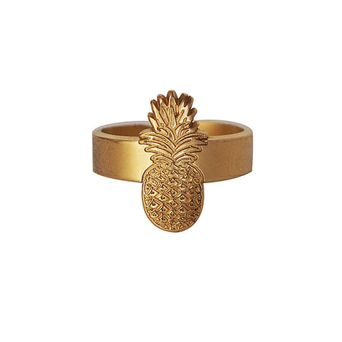 Leone Gold Pineapple Ring at LVBT