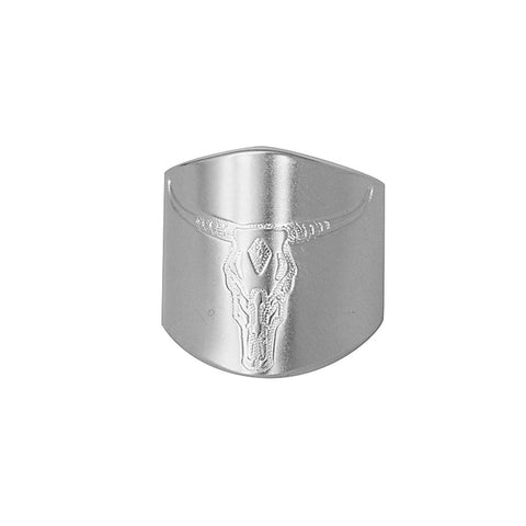 Leone Silver Buffalo Ring at LVBT