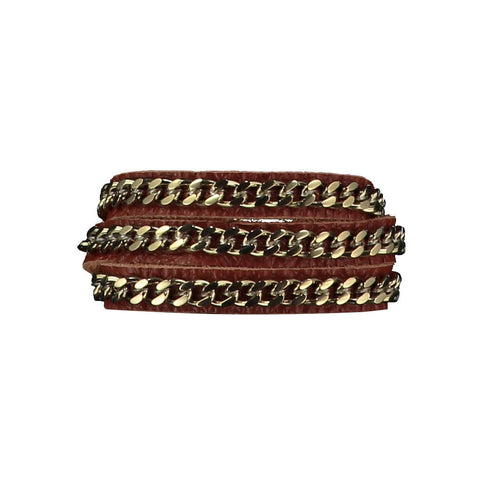 Mel Brown Leather Bracelet