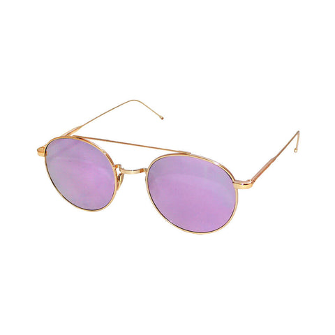 El Vale: Gold-tone Sunglasses