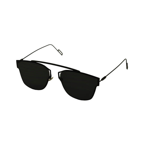 Chrome: Black Frame Sunglasses