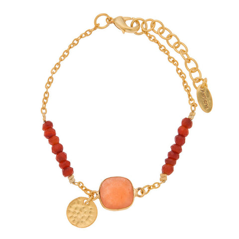 Ashiana Orange Katie Bracelet at LVBT