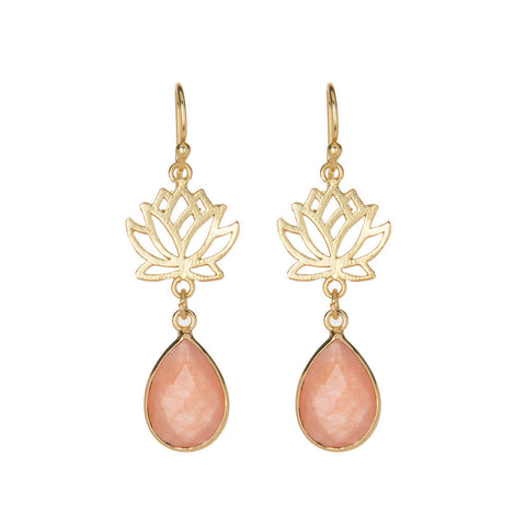 Orange Martha Earrings