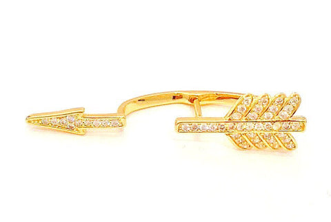 Love by Taryn Cupids Arrow Cuff Earrings