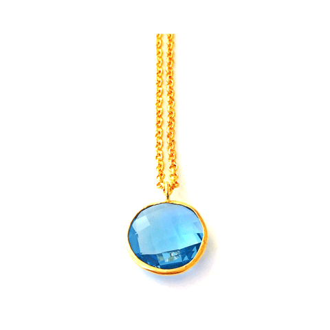 Blue Sapphire Necklace at LVBT
