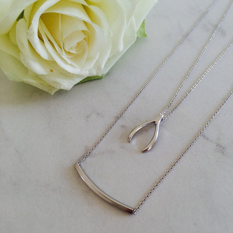 Lexie Silver Necklace Set