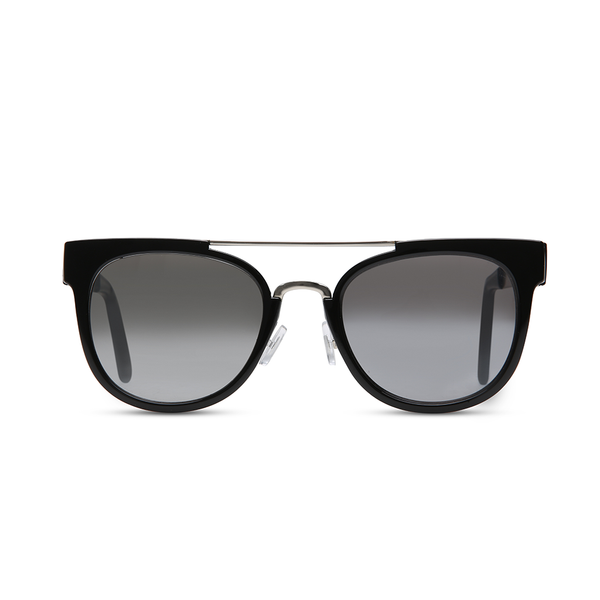 Nihilism Gloss Black Sunglasses at LVBT
