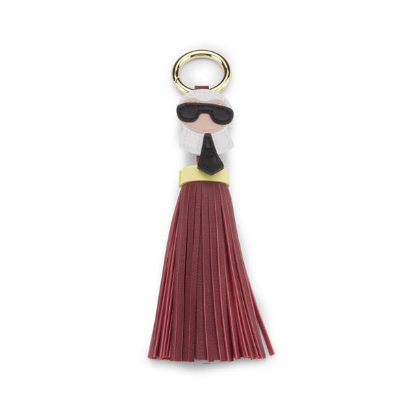 Maroon Karl Tassel Tag