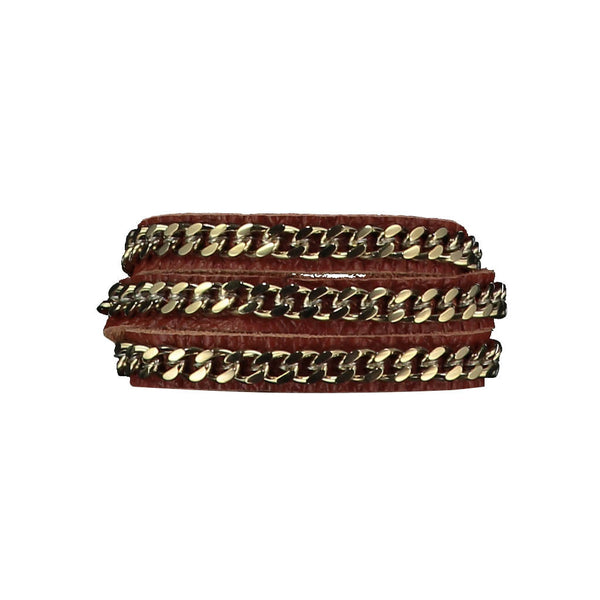 Mel Brown Leather Bracelet