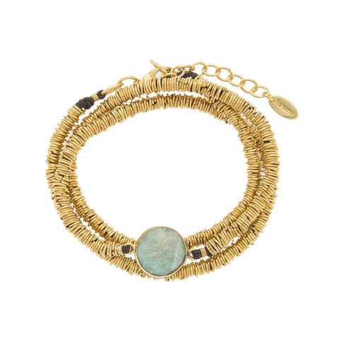 Ashiana Gold Plated Connie Bracelet at LVBT