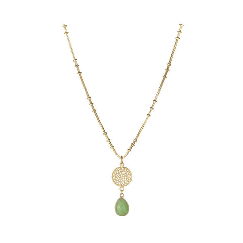 Gold Melissa Necklace at LVBT