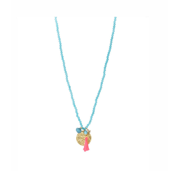Aqua Bethany Necklace at LVBT