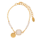 Ashiana White Katie Bracelet at LVBT