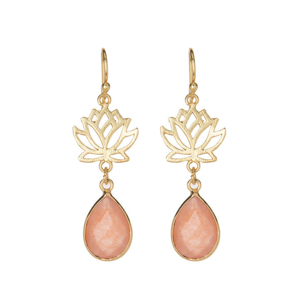 Orange Martha Earrings