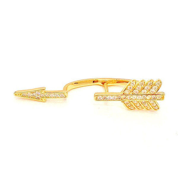 Cupids Arrow Cuff Earring at LVBT
