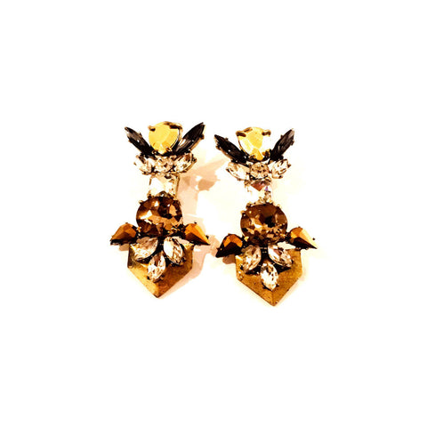 Viola Statement Earrings at LVBT