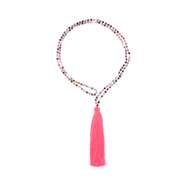 Neon Pink Talya Necklace at LVBT