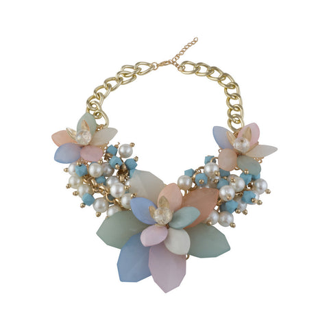 Violet Statement Necklace at LVBT